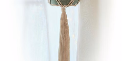 Macrame Plant Hanger Workshop