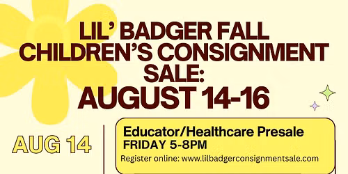 Lil\u2019 Badger Educator\/Healthcare Appreciation Presale