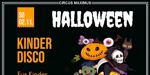 Halloween Kinder-Disco