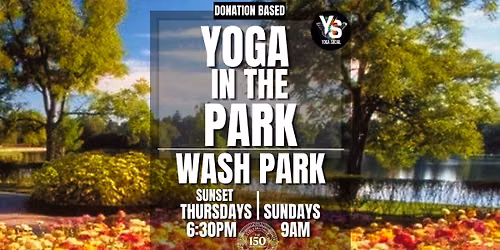 Sunset Yoga at Wash Park - Yoga in the Park Series w/ Yoga Social