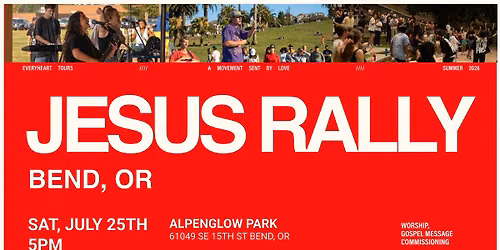 BEND, OR - JESUS RALLY