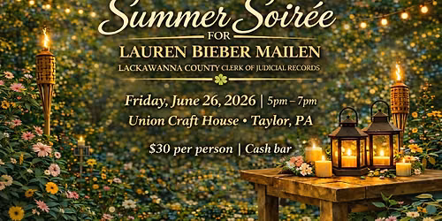 Inaugural Summer Soir\u00e9e 