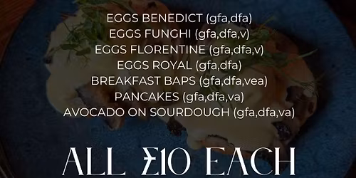 New Year's EVE & DAY special Brunch !