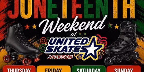 \ud83c\udf89\u270a\ud83c\udffe JUNETEENTH WEEKEND SKATE CELEBRATION \u270a\ud83c\udffe\ud83c\udf89