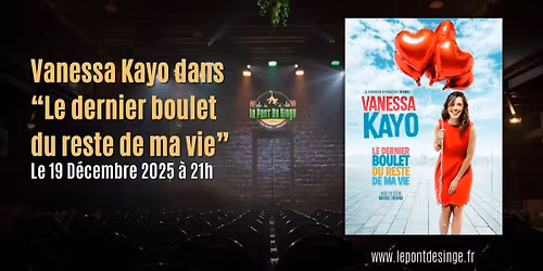 Vanessa Kayo dans \u201cLe dernier boulet du reste de ma vie\u201d