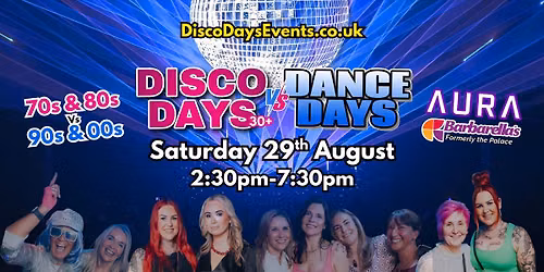 Disco Days - 29th August \ud83e\udea9 Glasgow