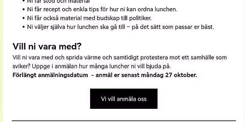 Jullunch p\u00e5 Husknuten. F\u00f6r b\u00e5de medlemmar och icke medlemmar.