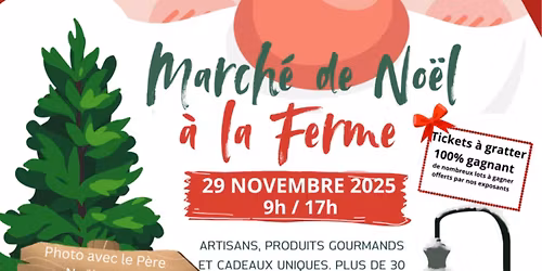 March\u00e9 de NOEL \u00e0 la ferme