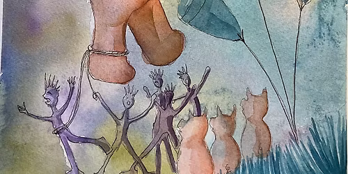 Discover Hidden Images in Watercolour
