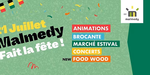 21 juillet - Malmedy fait la f\u00eate