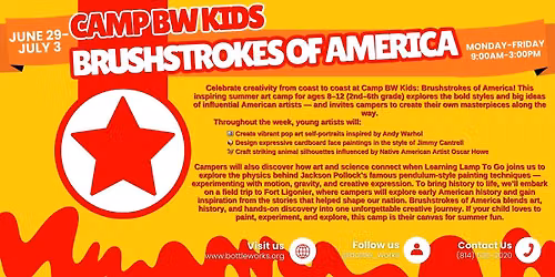 Camp BW Kids: Brushstrokes of America