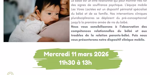 Le b\u00e9b\u00e9 : un \u00eatre relationnel. Comment travailler avec lui en p\u00e9rinatalit\u00e9 ? 