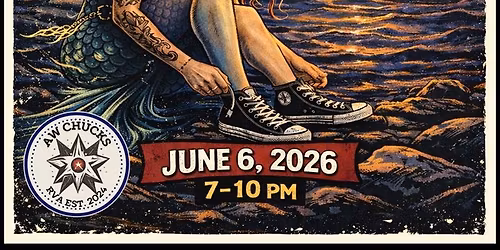 \ud83c\udf0a Aw Chucks debut at The Salty Siren!!