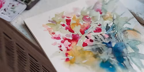 Lunchtime Art in the Library - Watercolour Techniques