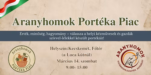 Aranyhomok Portéka Piac
