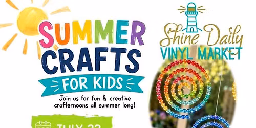 Summer Crafts for Kids: Beaded Suncatchers