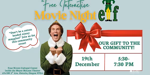 "Elf" Movie Showing at FRCC