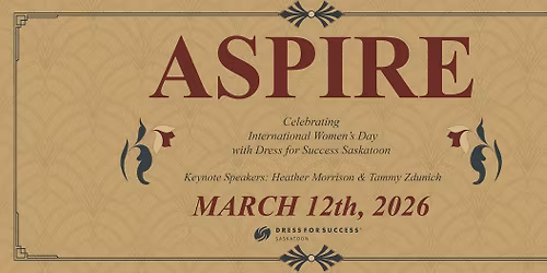 Dress for Success Saskatoon Aspire 2026