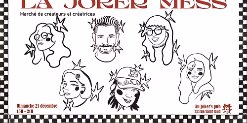 LA JOKER MESS | March\u00e9 de cr\u00e9ateurs et cr\u00e9atrices \ud83c\udf84