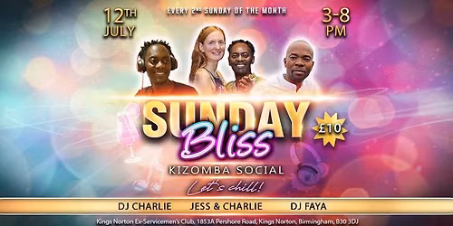 \u2728Sunday BLISS\u2728 Kizomba Social