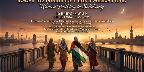 London's 10 Bridges Charity Walk for  International Women\u2019s Day