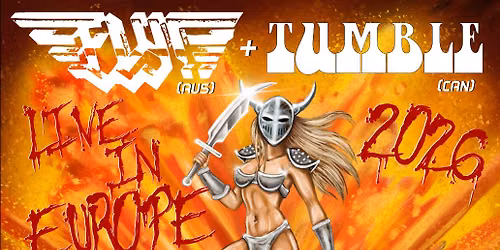 FLY! (AUS) + TUMBLE (CAN) EUROPEAN TOUR @ THE BLACK LABEL