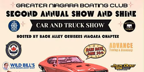 greater Niagara Boating Club car show 