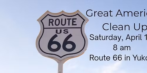 Great American Clean Up Downtown Yukon