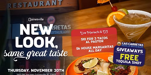 Las Carretas Gainesville Remodel Celebration 