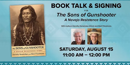 The Sons of Gunshooter Book Talk & Signing