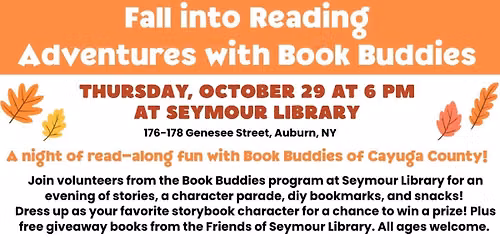 Fall into Reading: Adventures with Book Buddies