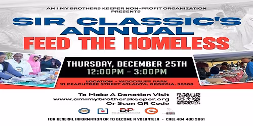 Sir Classic's Annual Feed The Homeless
