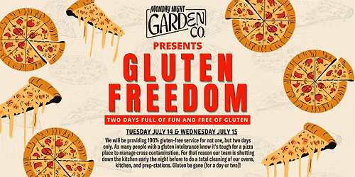 CLT Gluten Freedom July: TWO days of gluten-free pizza and beer