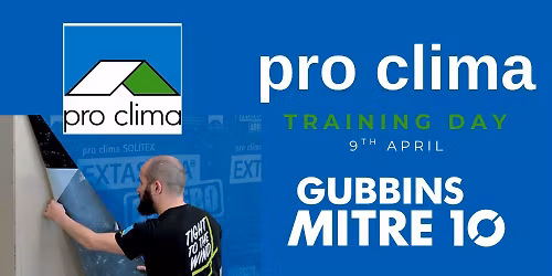 Pro Clima Training Day at Gubbins Mitre 10 Milton