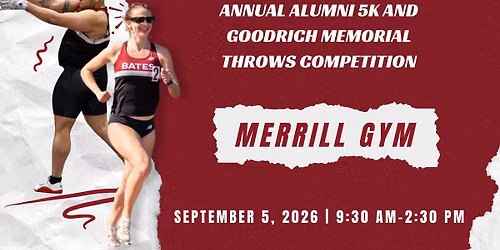 Annual Alumni 5K and Goodrich Memorial Throws Competition