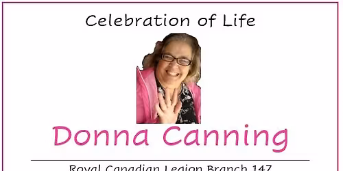 Celebration of Life for Donna Canning