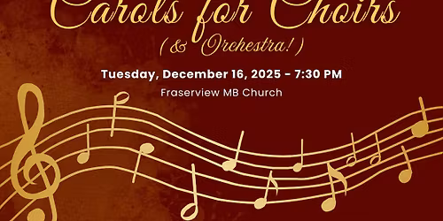 Carols for Choirs (& Orchestra!)