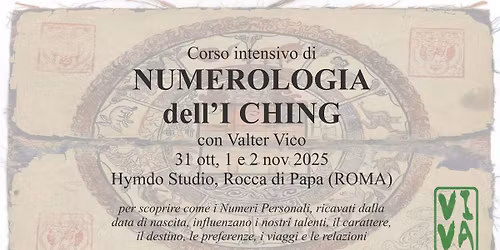 Numerologia dell'I Ching a Roma