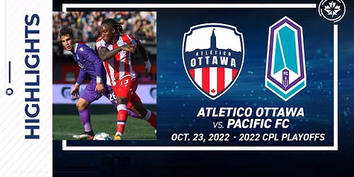 Atletico Ottawa at Pacific FC at Royal Athletic Park