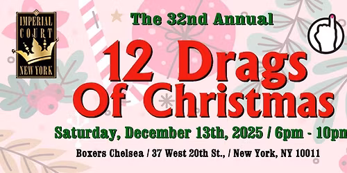 12 Drags of Christmas 
