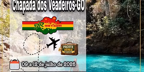 CHAPADA DOS VEADEIROS-GO 2026 C\/A\u00c9REO, HOSPEDAGEM E TRANSLADOS FERIADO EM SP REV. CONST. 9\/7 A 12\/07