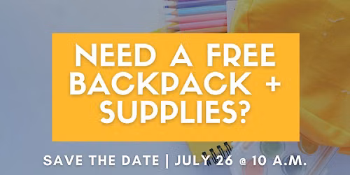 FREE Backpacks + Supplies for Students In DFW \ud83c\udf92\u270f\ufe0f\u2702\ufe0f