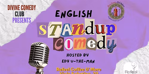 Divine Comedy Club Presents: English Standup Comedy