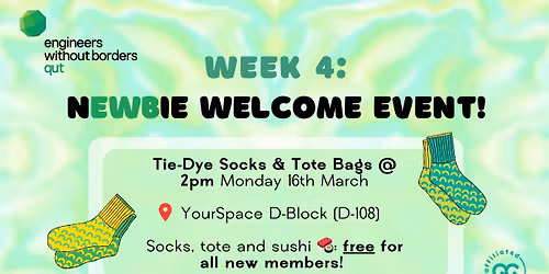 nEWBie Event Sem 1 - DIY Tie-Dye