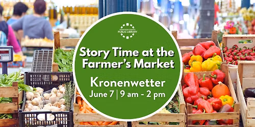 Story Time at the Farmer's Market - Kronenwetter