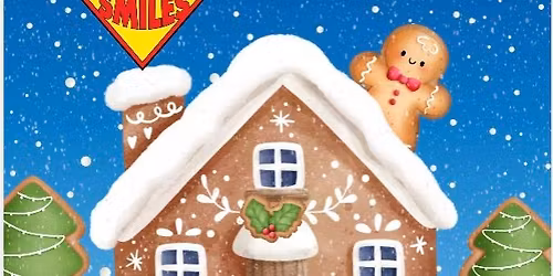 James box of smiles Gingerbread house event 