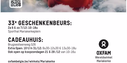 Oxfam Geschenkenbeurs Mariakerke 