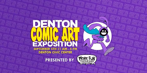 The 2026 Denton Comic Art Expo