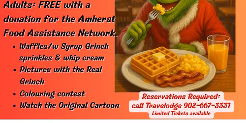 Waffle Brunch with the Grinch