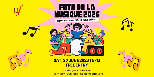 F\u00eate de la Musique 2026 - Name that tune (90s to 2010's Edition)